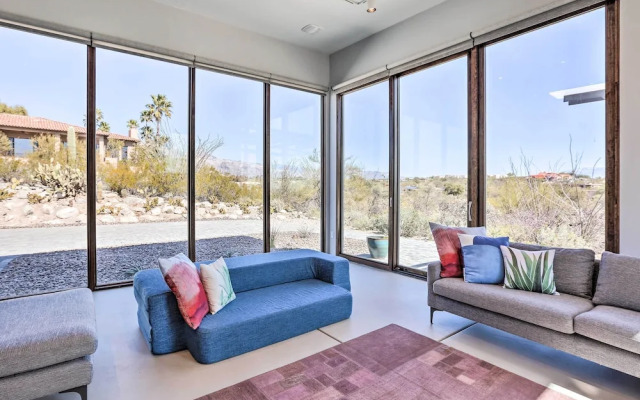 Modern Desert Dwelling w/ Panoramic Views!