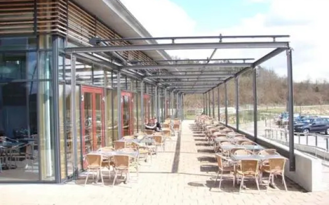 Hotel der Rastanlage im Hegau OST