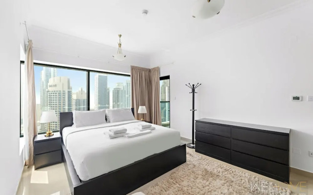 WelHome - Stunning High-Rise with Canal View Near MarinaMall