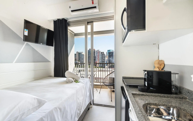 VO5 Studio no Paraíso Prox Metrô e Paulista Parque Ibirapuera Com Vaga de Garagem - Hotel in São Paulo - Photo 4