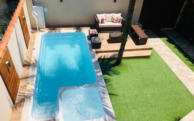 Casa de praia, piscina aquecida, cervejeira e bilhar