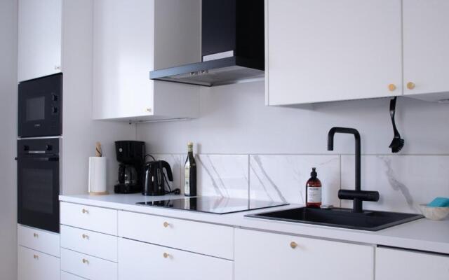 A stylish and quiet apartment in a great location