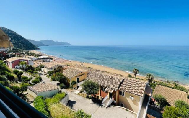 Panoramic sea view1bedroom Apart.Glyfada beach2-4p