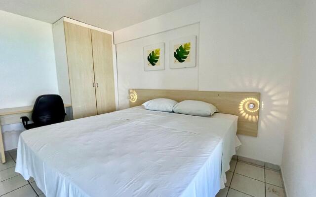 Paradise 305 Praia Flat - NBI - Vista x Mar Ponta Negra