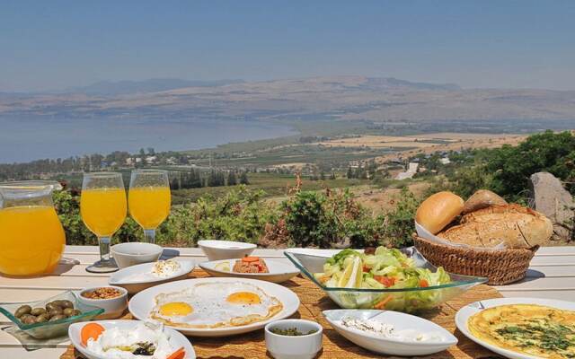 Sea of Galilee Panoramic View