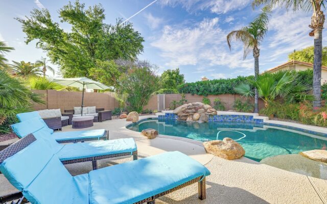Tempe Retreat w/ Saltwater Pool & Grill!