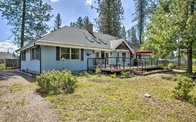 All-seasons Chewelah Home: Fish, Golf & Ski!