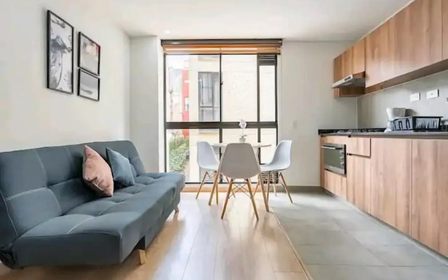 Hermoso Apartaestudio en centro Bogotá