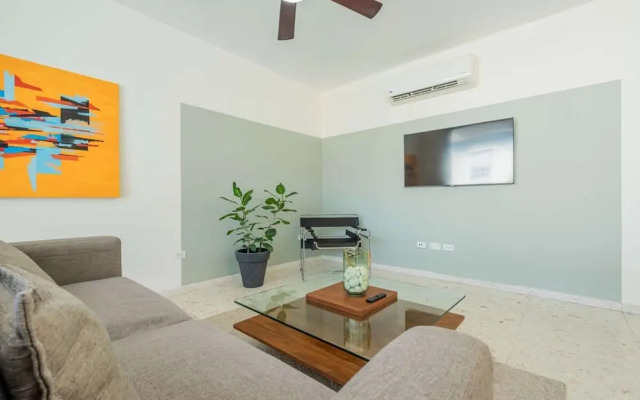 w Cozy 1BR in Casco Antiguo