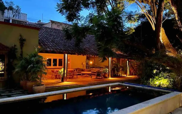 Casa Verde Alberca Jardin Diseno Ubicacion AC