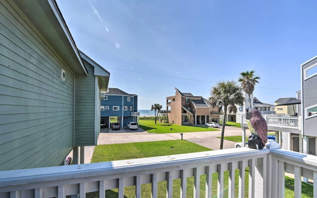 Ocean-view 'kahala Beach Bliss' Home in Galveston!