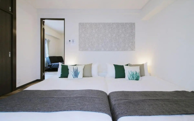 1 Bedrm Apt 5mins from Hiroshima Sta 5ppl (302) – Guest Rooms – Hiroshima