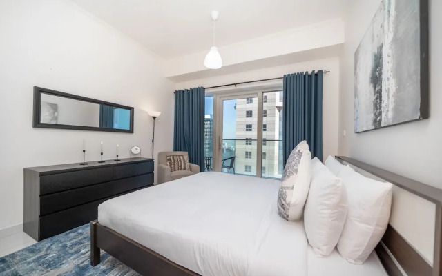 Exquisite 1BR Haven Partial Sea View