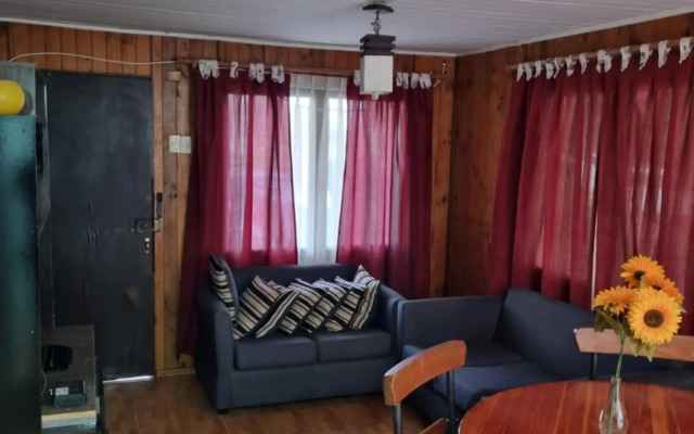 Cabaña 6 pers. A pasos de la playa