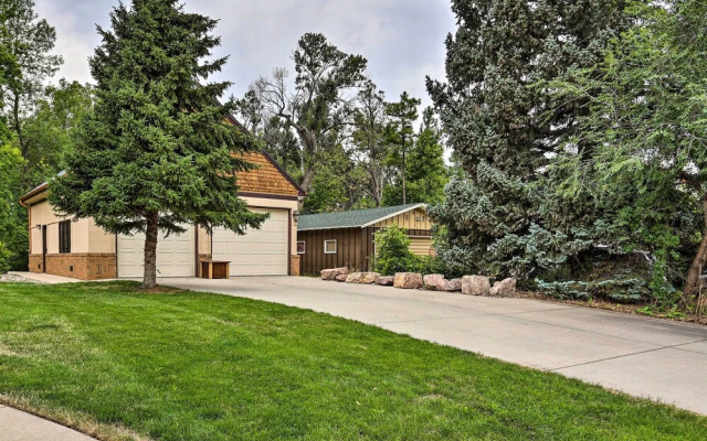 Central Creekfront Spearfish Apt by City Park