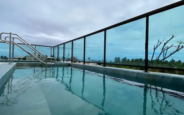 Flat a 120 metros das Piscinas Naturais