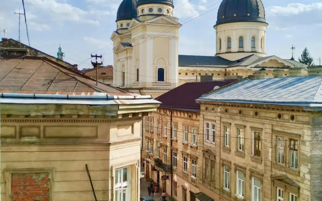 Romantic Panorama Krakivska street