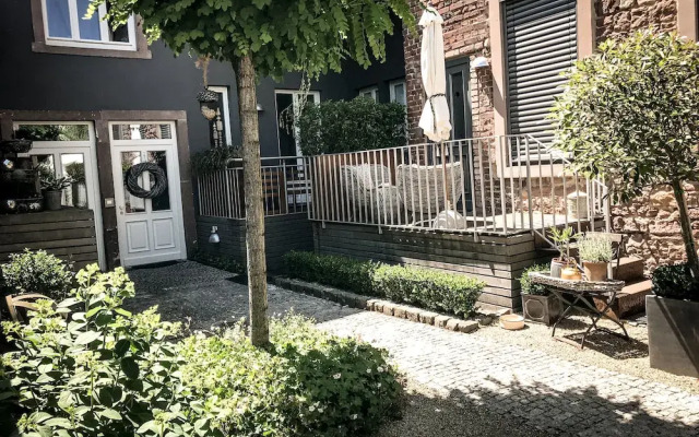 the backyard