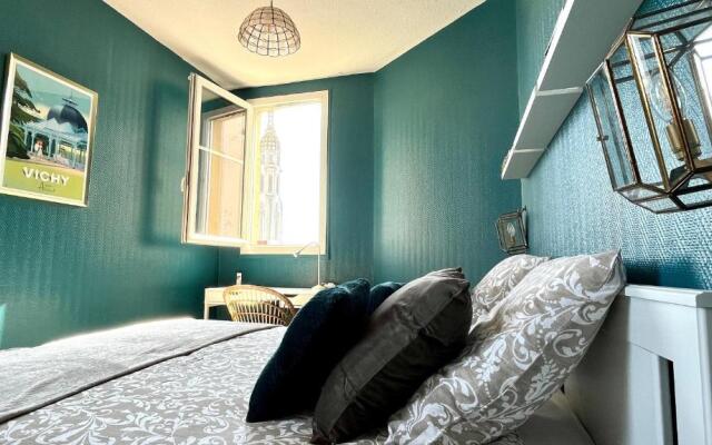 Le Centre, spacieux et cosy T2 avec vue, au calme