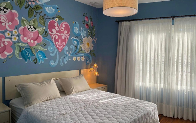 Apto temático Bauernmalerei Centro Pomerode