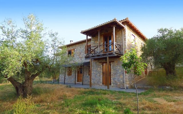 Luxurious Mansion in olive grove & view to Mystras
