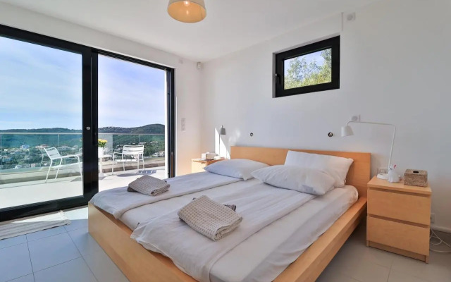 Ferienhaus Petites Maures, Meerblick und eigener Pool