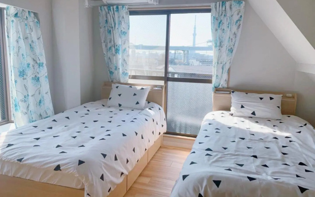 浅草圈4层独栋别墅 免费停车场 近车站 可直达机场 – Guest Rooms – Tokyo