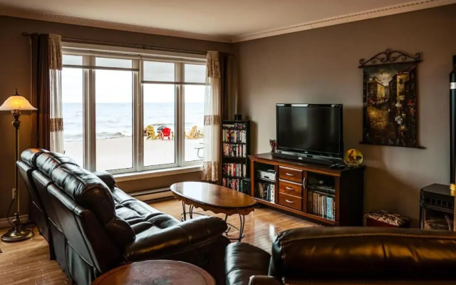 Les pieds dans le sable