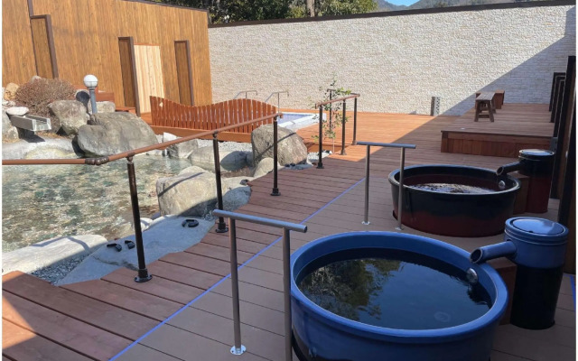 Nagano hirugami hot spring Refresh in Hirugami-no-mori