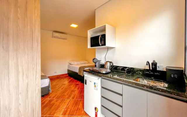 Timo Flat a Beira mar na Praia de Guaratuba SP