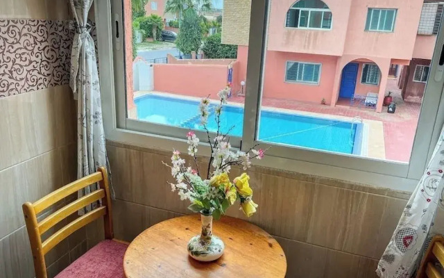 lux appartement avec piscine