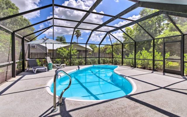 Bright Sebastian Home w/ Pool ~ 7 Mi to Beach!