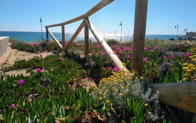 7th floor beachfront apartment with stunning views