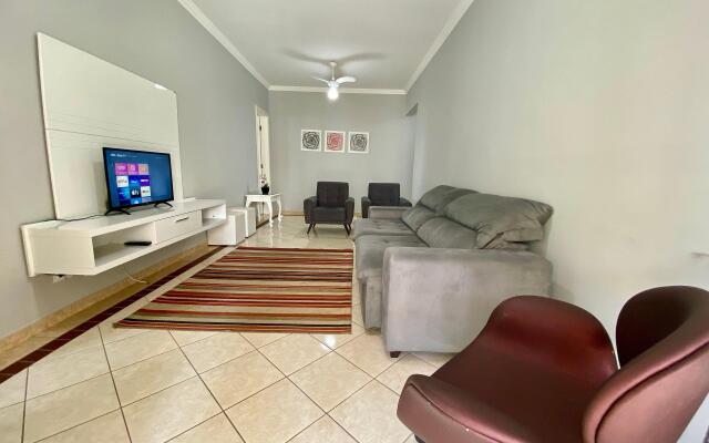 A072- Apto c/ Churrasqueira & Piscina | 30m Praia"