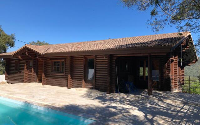 maison piscine chaufée