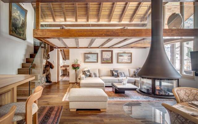 Penthouse Zen Zermatt, 100m from Ski Lift and Piste
