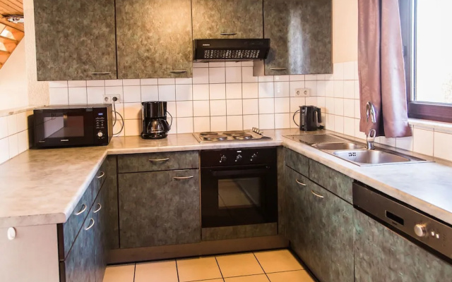Comfortable bungalow with a terrace located in the Ourthedal