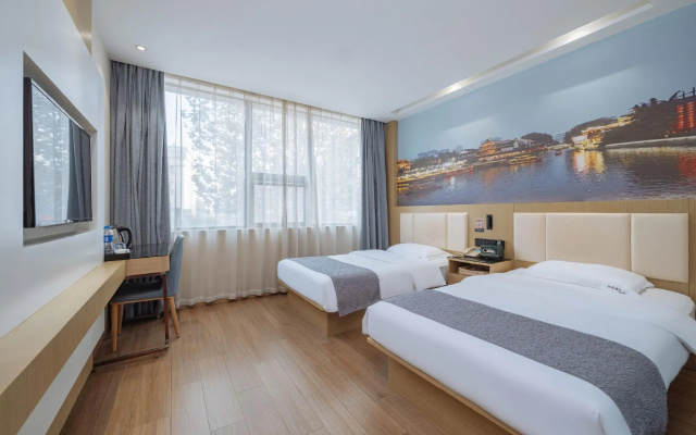VX Nanjing South Railway Station Daming Road Subwa – Guest Rooms – Nanjing