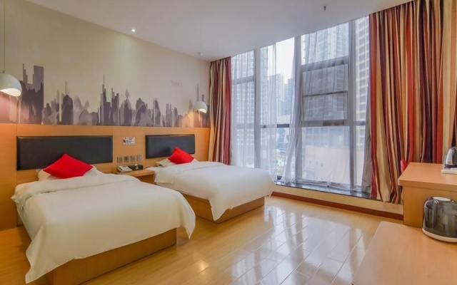Thank Inn Hotel Guizhou Guiyang Xiaohe District Qingshuijiang Road Metro Station – Guest Rooms – Guiyang