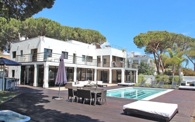 7 bedroom modern beachfront Villa, in Artola, Marbella, close Puerto Cabopino