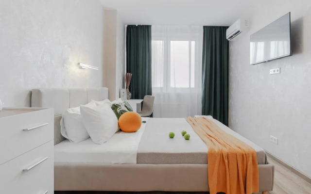 Our apartments on Beregovaya Street with a view of the Don