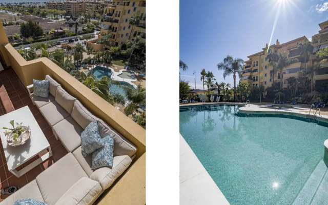 LA-Spacious penthouse, sea view, close to beach