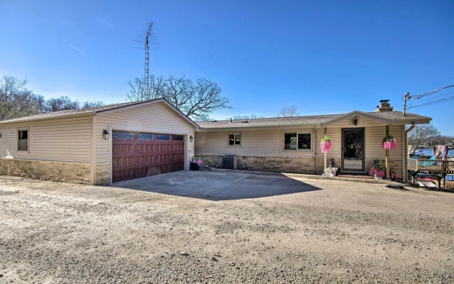 Lake Views: Waterfront Sunrise Beach Home!