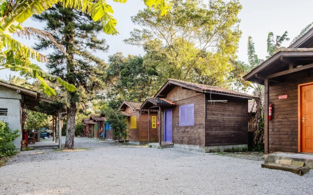 PRJ Cabanas sossegadas na praia do Rosa