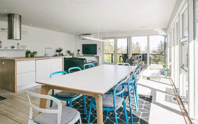 Modern Holiday Home in Brovst with Hot Tub