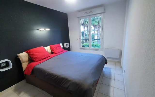 L'atalante, 2 Pieces 47m2 Renove Residence Piscine