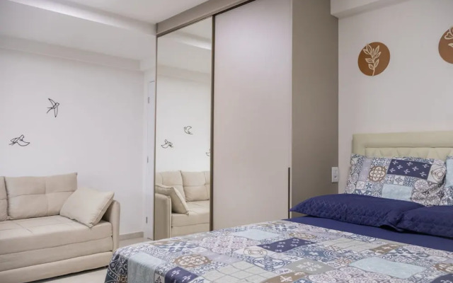 Studio com Lazer Completo e boa Localiza o