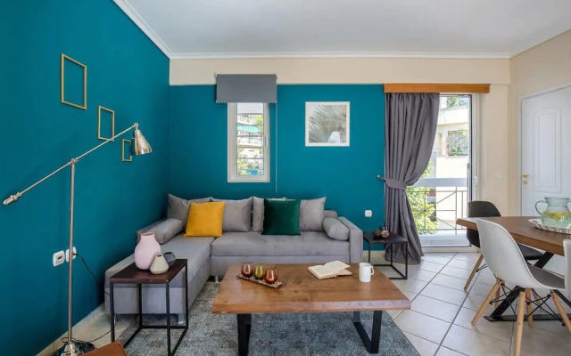 Stylish one-bedroom maisonette in Mets
