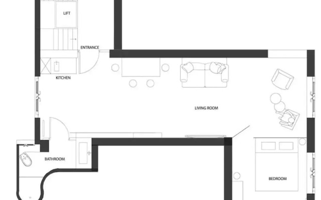 Modern Apartment - 1br/4p - Plaine-monceau