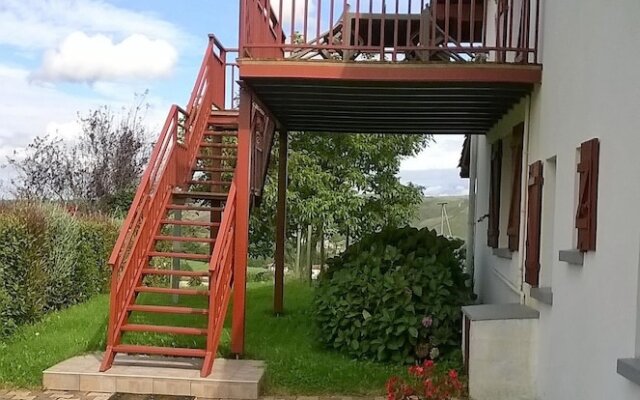 Apartment With 2 Bedrooms in Saint-esteben, With Wonderful Mountain Vi